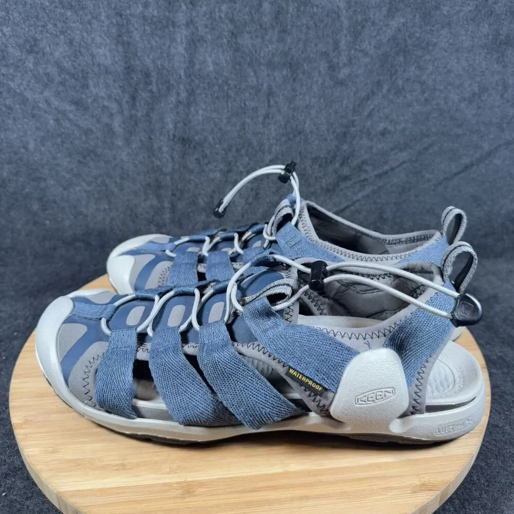 S KEEN Men's CNX II Sandals - Midnight Navy/Real Teal Size 10‎